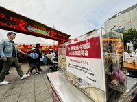 東京晴空塔城台灣祭熱鬧 日人喫美食捐款助花蓮