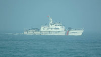 中國4海警船入金門禁止水域  海巡艇監控驅離